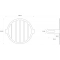 C-Racer Universal Headlight Grill - ULG2